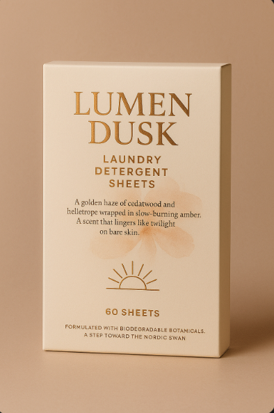 Lumen Dusk Laundry Detergent Sheets